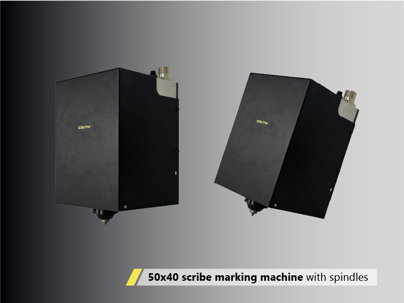 50×40 Scribe marking machine with sprindles